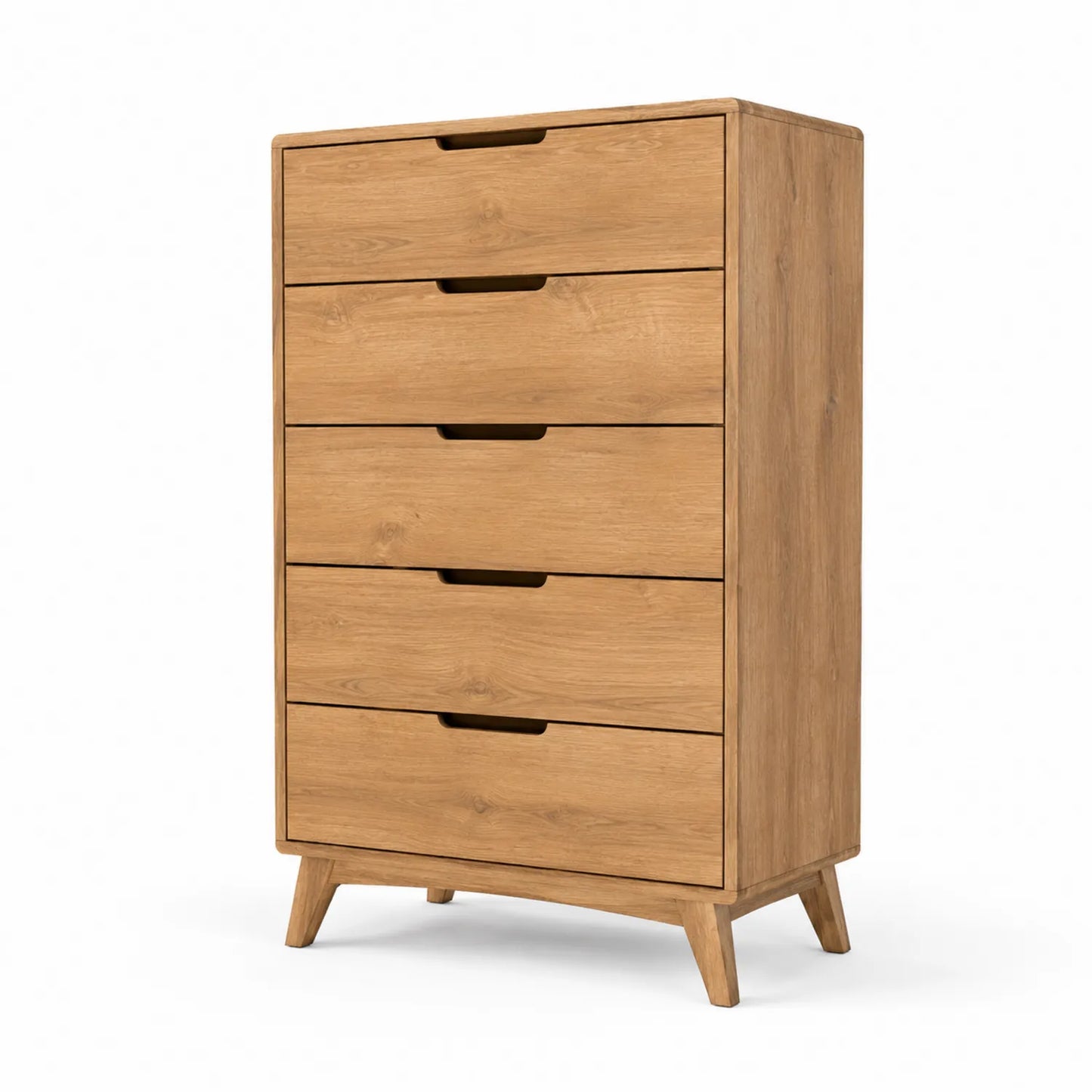 Commode en Bois avec 5 Tiroirs