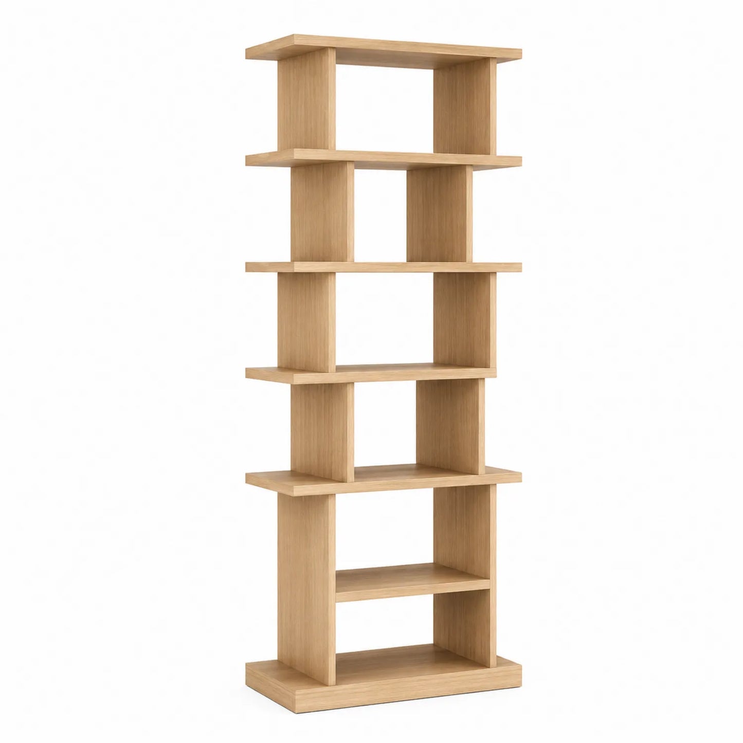 Étagère verticale en chêne 180x60x30 cm